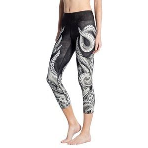 Eagle Rock Werkshop Tentacle Leggings Triathlon Performance Wear Italian Tattoo